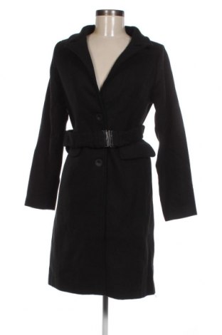 Дамско палто Trendyol, Размер XS, Цвят Черен, Цена 77,40 лв.