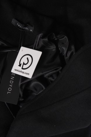 Γυναικείο παλτό Trendyol, Μέγεθος XS, Χρώμα Μαύρο, Τιμή 35,90 €