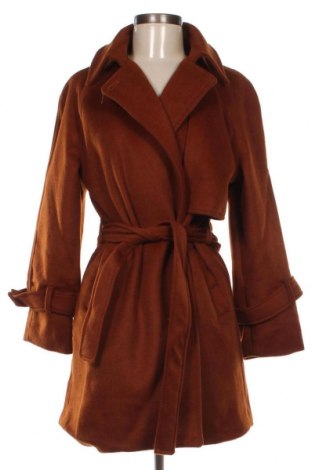 Дамско палто Trendyol, Размер S, Цвят Кафяв, Цена 69,66 лв.
