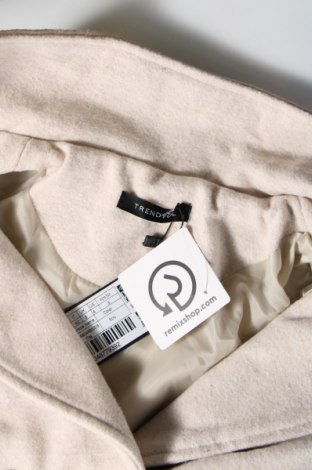 Γυναικείο παλτό Trendyol, Μέγεθος S, Χρώμα  Μπέζ, Τιμή 20,10 €