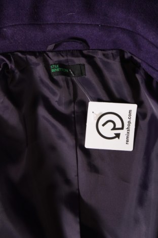 Γυναικείο παλτό United Colors Of Benetton, Μέγεθος M, Χρώμα Βιολετί, Τιμή 24,00 €