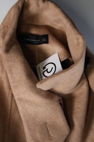 Γυναικείο παλτό Zara, Μέγεθος M, Χρώμα  Μπέζ, Τιμή 42,06 €