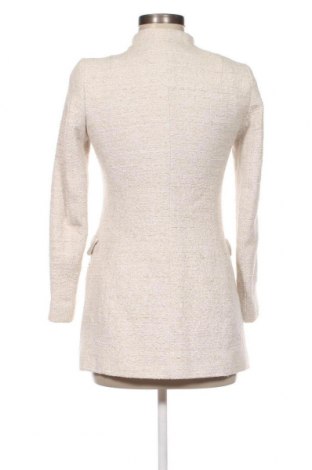 Дамско палто Zara, Размер M, Цвят Бежов, Цена 67,82 лв.