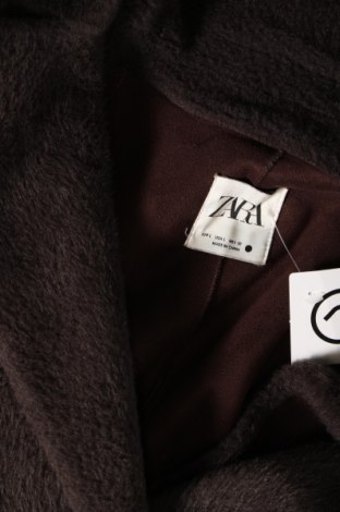 Dámsky kabát  Zara, Veľkosť L, Farba Hnedá, Cena  10,41 €