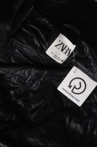 Palton de femei Zara, Mărime L, Culoare Negru, Preț 120,79 Lei