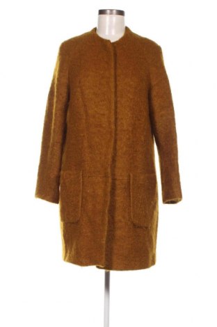 Дамско палто Zara, Размер S, Цвят Жълт, Цена 23,12 лв.