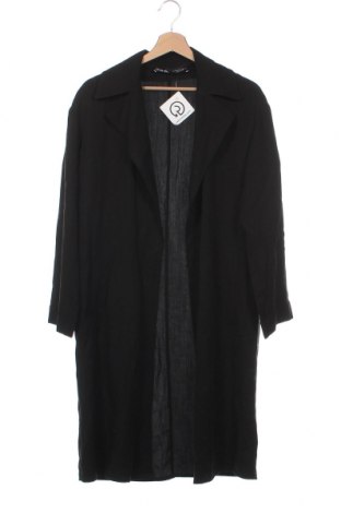 Дамско палто Zara, Размер XS, Цвят Черен, Цена 33,00 лв.
