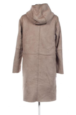 Дамско палто Zara, Размер S, Цвят Бежов, Цена 37,28 лв.