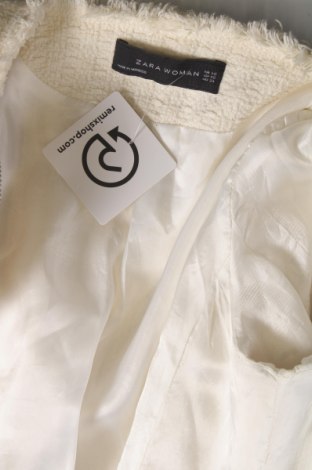 Dámsky kabát  Zara, Veľkosť XS, Farba Kremová, Cena  16,70 €