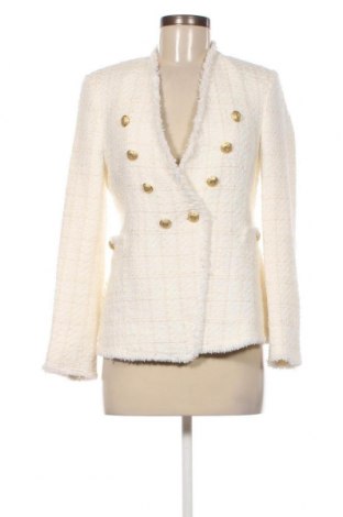 Дамско палто Zara, Размер M, Цвят Екрю, Цена 55,00 лв.