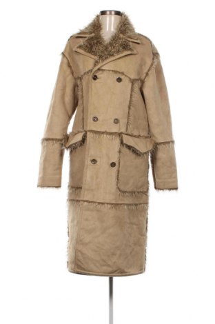 Дамско палто Zara, Размер M, Цвят Бял, Цена 36,04 лв.