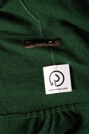 Дамско палто Zara Trafaluc, Размер M, Цвят Зелен, Цена 34,00 лв.