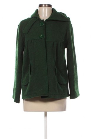 Дамско палто Zara Trafaluc, Размер M, Цвят Зелен, Цена 38,76 лв.