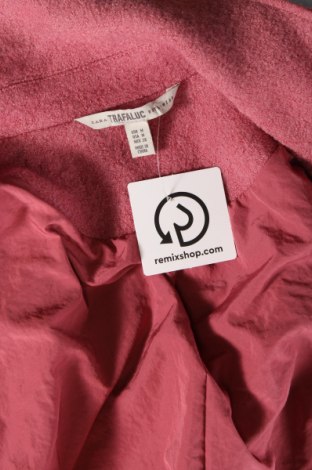 Palton de femei Zara Trafaluc, Mărime M, Culoare Roz, Preț 103,87 Lei