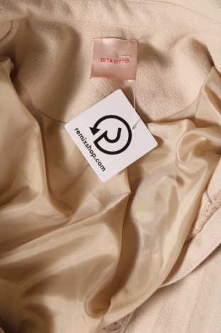 Γυναικείο παλτό Zeta Otto, Μέγεθος S, Χρώμα  Μπέζ, Τιμή 20,18 €
