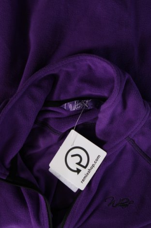Γυναικεία ζακέτα fleece, Μέγεθος S, Χρώμα Βιολετί, Τιμή 12,14 €
