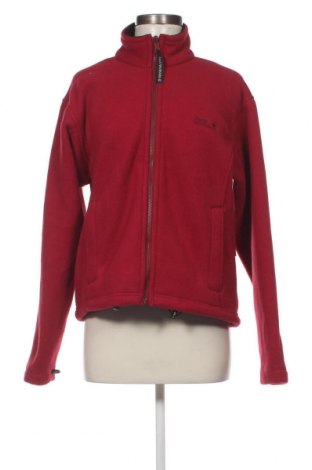 Γυναικεία ζακέτα fleece Jack Wolfskin, Μέγεθος S, Χρώμα Κόκκινο, Τιμή 28,80 €