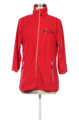 Damen Fleece Oberteil  Printer, Größe XL, Farbe Rot, Preis 7,60 €