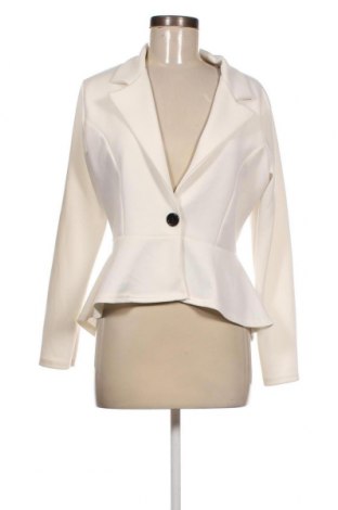 Γυναικείο σακάκι, Μέγεθος M, Χρώμα Λευκό, Τιμή 22,51 €