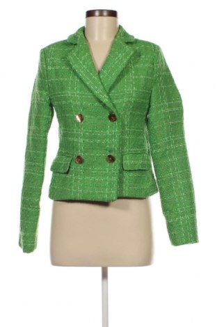 Дамско сако, Размер S, Цвят Зелен, Цена 26,40 лв.