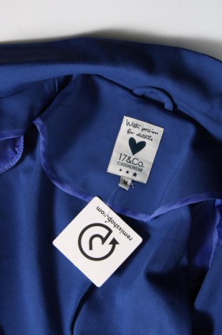 Γυναικείο σακάκι 17 & Co., Μέγεθος M, Χρώμα Μπλέ, Τιμή 20,45 €