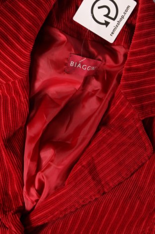 Γυναικείο σακάκι Biaggini, Μέγεθος XL, Χρώμα Κόκκινο, Τιμή 16,33 €