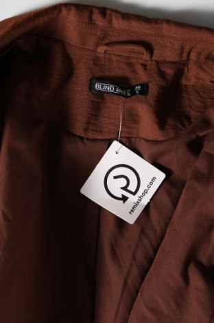 Γυναικείο σακάκι Blind Date, Μέγεθος S, Χρώμα Καφέ, Τιμή 14,70 €