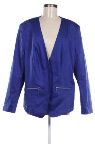 Γυναικείο σακάκι Bpc Bonprix Collection, Μέγεθος XXL, Χρώμα Μπλέ, Τιμή 27,22 €