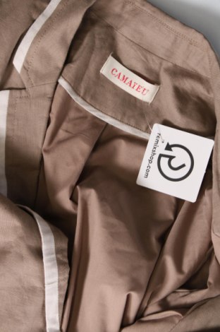 Γυναικείο σακάκι Camaieu, Μέγεθος S, Χρώμα  Μπέζ, Τιμή 18,40 €