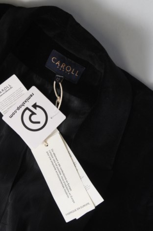 Γυναικείο σακάκι Caroll, Μέγεθος L, Χρώμα Μαύρο, Τιμή 71,53 €