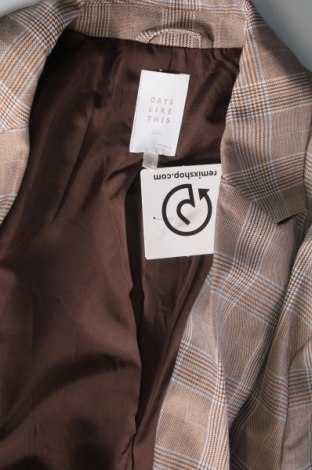 Γυναικείο σακάκι Days Like This, Μέγεθος XL, Χρώμα Πολύχρωμο, Τιμή 27,22 €
