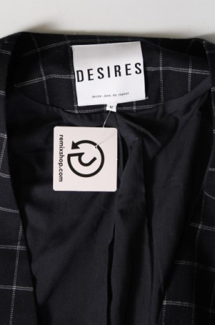 Γυναικείο σακάκι Desires, Μέγεθος M, Χρώμα Μπλέ, Τιμή 12,99 €