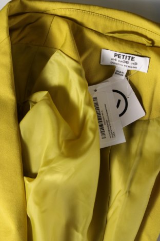 Γυναικείο σακάκι Dorothy Perkins, Μέγεθος S, Χρώμα Κίτρινο, Τιμή 63,92 €