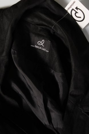 Γυναικείο παλτό Emilia Lay, Μέγεθος XXL, Χρώμα Μαύρο, Τιμή 19,57 €