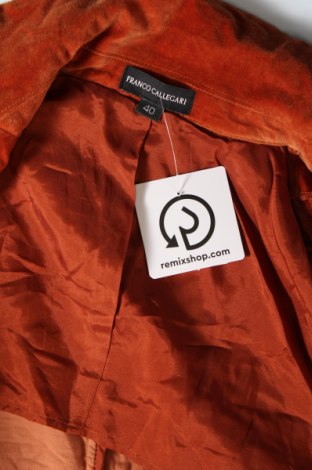 Дамско сако Franco Callegari, Размер M, Цвят Оранжев, Цена 17,60 лв.