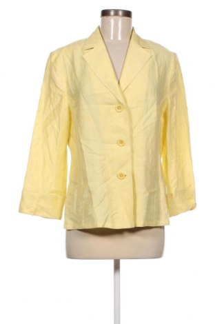 Γυναικείο σακάκι Frank Walder, Μέγεθος L, Χρώμα Κίτρινο, Τιμή 40,02 €