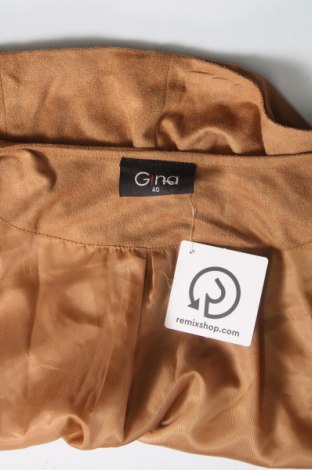 Дамско сако Gina, Размер M, Цвят Кафяв, Цена 6,60 лв.