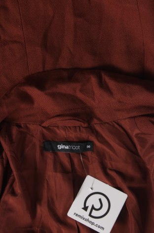 Дамско сако Gina Tricot, Размер S, Цвят Кафяв, Цена 24,60 лв.
