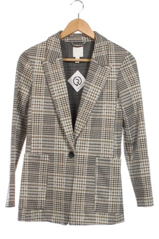 Γυναικείο σακάκι H&M, Μέγεθος XS, Χρώμα Πολύχρωμο, Τιμή 32,33 €