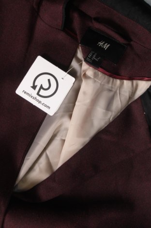 Дамско сако H&M, Размер M, Цвят Червен, Цена 21,56 лв.