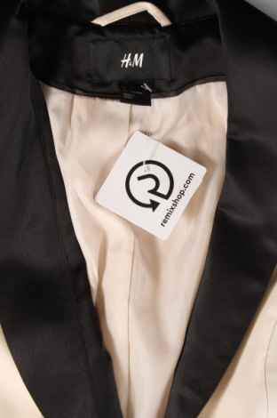 Γυναικείο σακάκι H&M, Μέγεθος XS, Χρώμα  Μπέζ, Τιμή 17,03 €