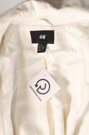 Дамско сако H&M, Размер XL, Цвят Бял, Цена 44,00 лв.