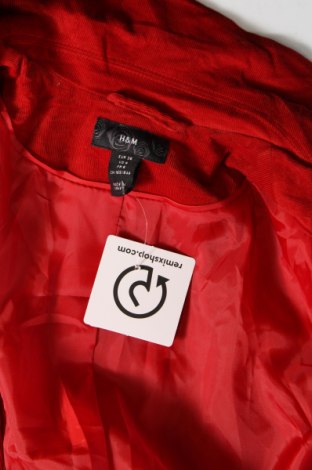 Dámské sako  H&M, Velikost S, Barva Červená, Cena  421,00 Kč