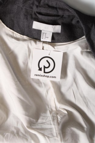 Γυναικείο σακάκι H&M, Μέγεθος L, Χρώμα Γκρί, Τιμή 15,52 €