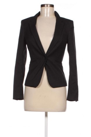 Дамско сако H&M, Размер XS, Цвят Черен, Цена 26,40 лв.