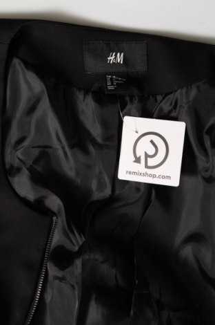Дамско сако H&M, Размер XL, Цвят Черен, Цена 26,40 лв.