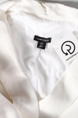 Γυναικείο παλτό Karen Millen, Μέγεθος XL, Χρώμα Λευκό, Τιμή 189,51 €