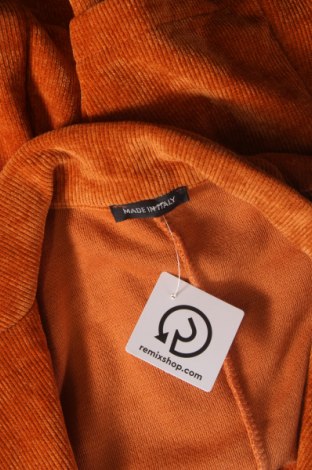 Дамско сако Made In Italy, Размер M, Цвят Оранжев, Цена 17,60 лв.
