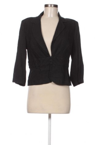 Γυναικείο σακάκι Marks & Spencer, Μέγεθος L, Χρώμα Μαύρο, Τιμή 13,75 €