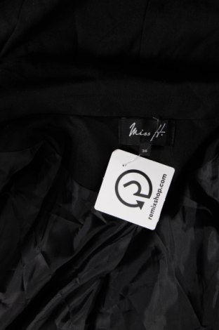 Γυναικείο σακάκι Miss H., Μέγεθος M, Χρώμα Μαύρο, Τιμή 14,97 €